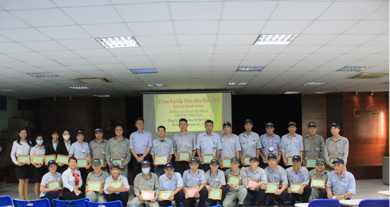 Kỷ niệm 25 năm ngày thành lập Công ty TNHH Ắc quy GS Việt Nam (12/05/1997 – 12/05/2022)