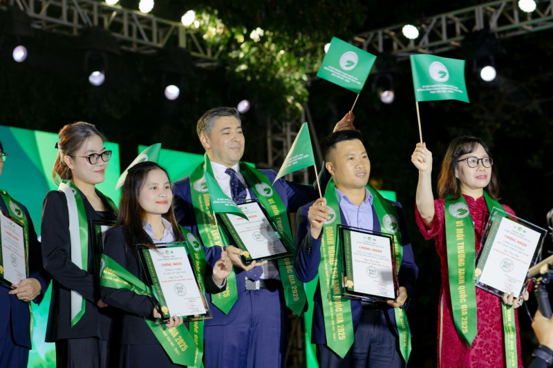 Công ty TNHH Ắc Quy GS Việt Nam vinh dự đạt top 20 doanh nghiệp ESG Xanh Quốc Gia 2025